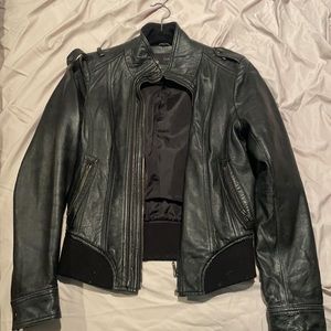 Leather jacket, great quality, super comfortable and versatile